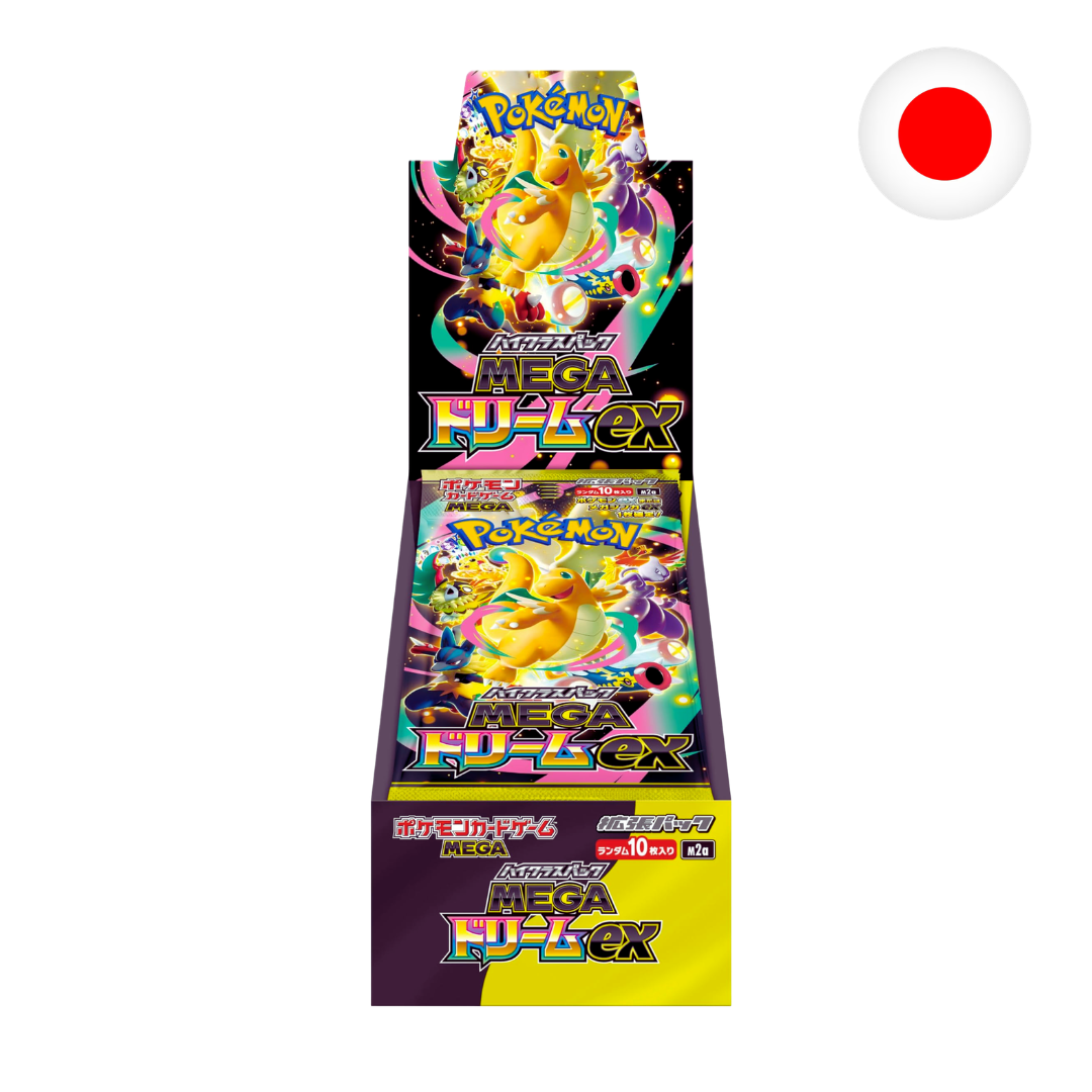 JP Mega Dream EX M2A Pokémon - Caja Incluye 10 Sobres
