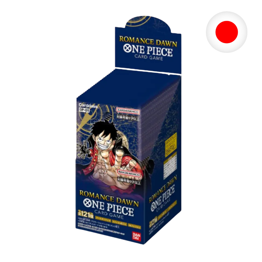 JP OP-01 Romance Dawn One Piece Booster Box 24 Sobres