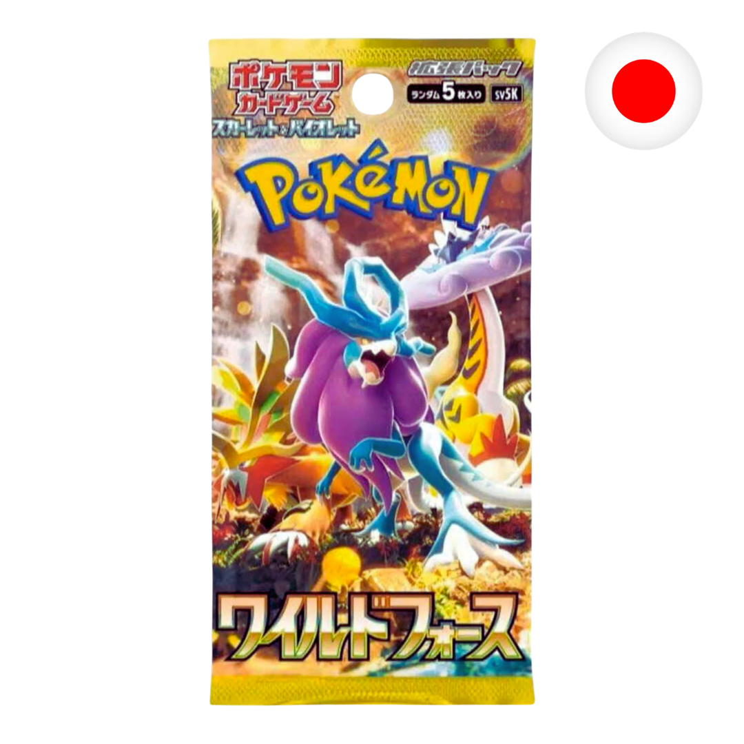 JP Wild Force SV5K Sobre Pokémon