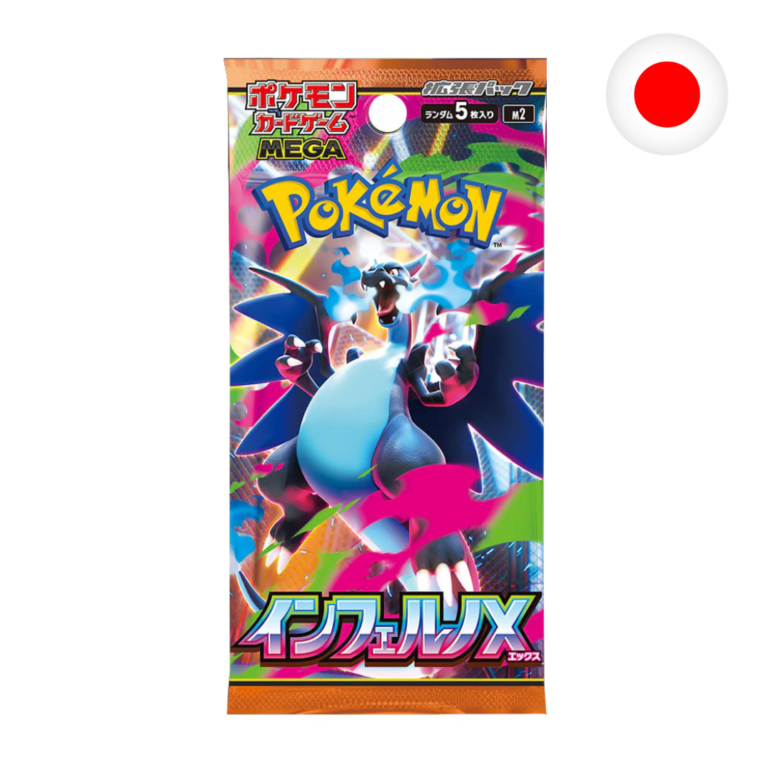 JP Mega Inferno X M2 Sobre Pokémon