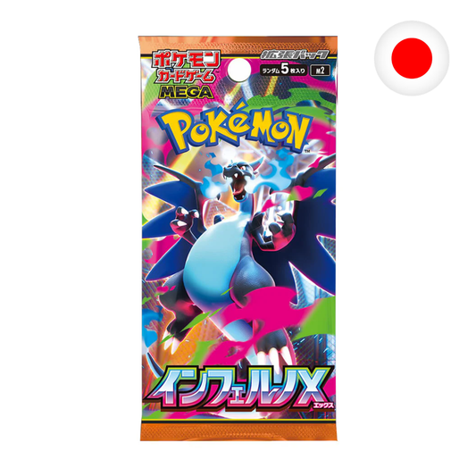 JP Mega Inferno X M2 Sobre Pokémon
