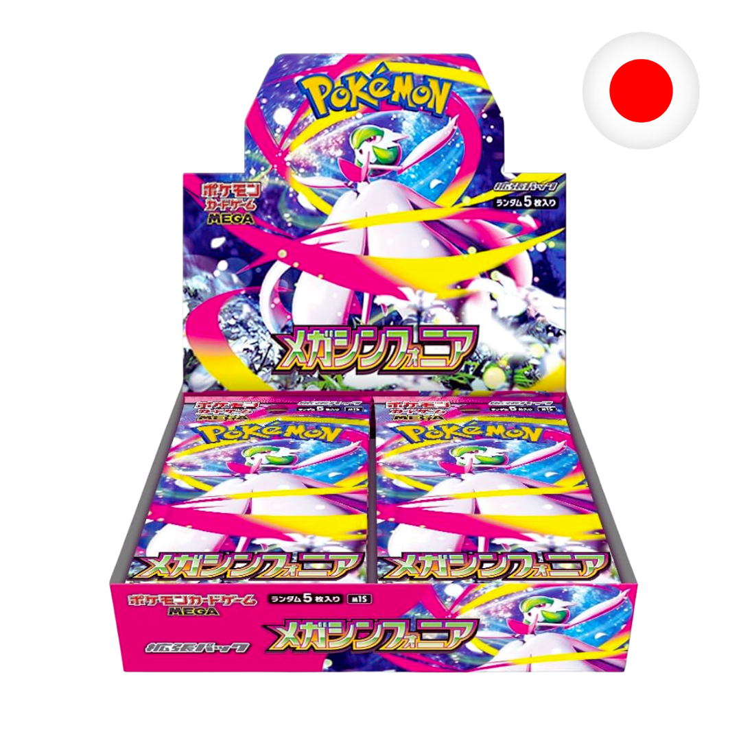 JP Mega Symphonia M1S Pokémon - Caja Incluye 30 Sobres
