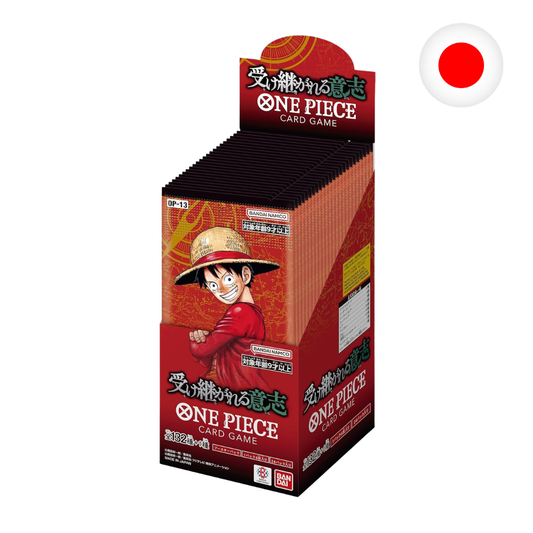 JP OP-13 Carrying on his Will One Piece Booster Box 24 Sobres